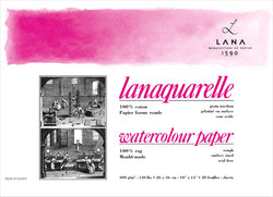 Hahnemuhle - Lanaquarelle Matt 56x76cm / 10 sheet