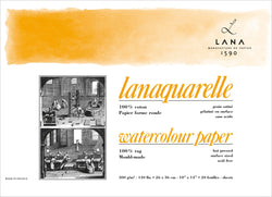 Hahnemuhle - Lanaquarelle HP 56x76cm / 5 sheet