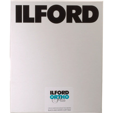 ILFORD - ORTHO PLUS, 8x10", 25 Sheets (Special Order)