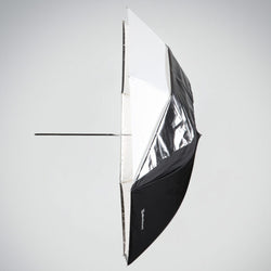 Shallow White/Translucent Umbrella 85cm (33")