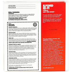 ILFORD - ID11 FILM DEVELOPER, 1 PACKET makes 1 Litre