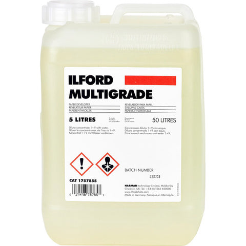 Multigrade Developer for Black & White Paper, 5 Liters