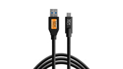 TetherPro USB 3.0 to USB-C, 15 (4.6m), Black