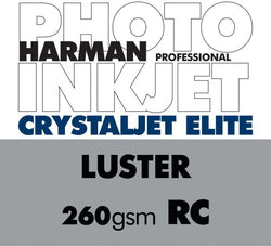Harman Crystaljet Elite Lustre 13"x19", 25 sheets (Special Order)