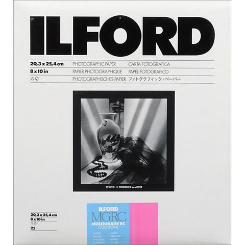 Multigrade Cooltone Resin Coated BW Paper, 8 x 10, Glossy, 25 Sheets (Special Order)