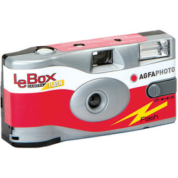AgfaPhoto LeBox Flash 35mm Disposable Camera (27 Exposures)