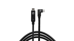 TetherPro USB-C to USB-C Right Angle - Black