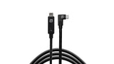 TetherPro USB-C to USB-C Right Angle - Black