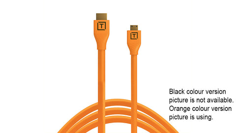 TetherPro HDMI Mini to HDMI 2.0 (Black)