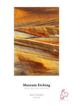 Hahnemuhle - Museum Etching 350 gsm, 44"x39, 1 Roll, 3" core