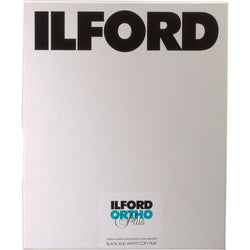ILFORD - Ortho Plus Black and White Negative Film, 8x10", 25 Sheets (Special Order)