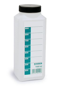 Kaiser Chemical Storage Bottle, 1000ml, White