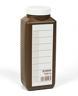 Kaiser Chemical Storage Bottle, 1000ml, Brown