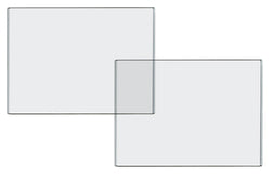 Kaiser Glass Inserts SYSTEM-V, Plan Glass and FilmCopy Vario (2457/2458)