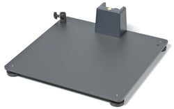 Kaiser Metal Base Plate, 45 x 45 cm (17.1 x 17.1 in.) with die-cast base for 4407, 4475 or other R1 system colums