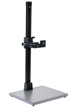Kaiser Copy Stand RSX, with camera arm RTX (# 5522), column height 1,20 m (3 feet 11), with gear rack, baseboard 60 x 50 cm (23,6 x 19,7)