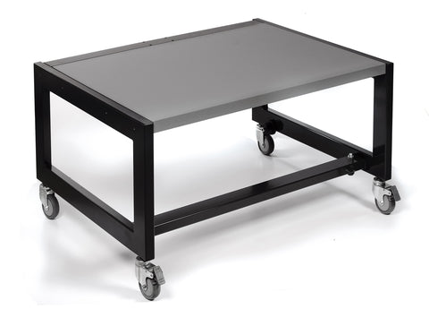 Kaiser Table for Copying Works with RSP Xtra (5711) copy stand, wheeled table