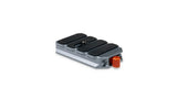 Tether Tools - LeverLock® Plus & Cable Kit, Optima 10G, Straight to Right Cable, High-Visibility Orange