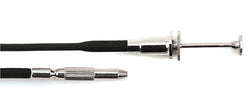Kaiser Cable Release, with auto-lock disc, with black fabric covering, 50 xm (19.7)