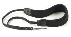 Kaiser Camera Strap neoprene for compact cameras with single strap connector, black, width 45/30 mm (1.8/1.2 in.)