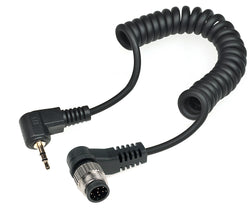 Kaiser 1N Shutter Release Cord for MultiTrig AS 5.1. For Nikon and Fujifilm cameras with 10 pin port.