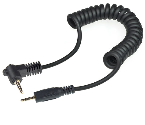 Kaiser 1P Shutter Release Cord for MultiTrig AS 5.1. For Panasonic and Leica cameras with 2.5 mm remote port