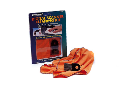 Kaiser Scanner Cleaning Kit CS-030 consisting of: anti-static Brush SW-030 and anti-static cloth