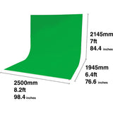 EASIFRAME® Cyclorama Fabric Curved Frame Skin / Chroma Key (Green)