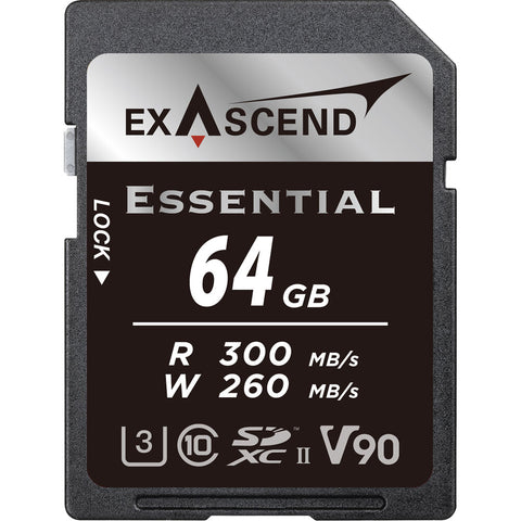 Exascend - ESSENTIAL UHS-II SD (V90)