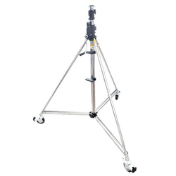 KUPO High Heavy Duty Wind-Up Stainless Steel Stand W/ Braked Caster