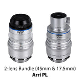 Laowa Aksen 1-5X & 5-10X Ultra Macro APO - Cine Arri PL (Special Order)
