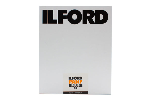 ILFORD PAN F PLUS 8x10‚¬š¬� 25 SHEET
