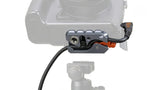 Tether Tools - LeverLock® Plus & Cable Kit, Optima 10G, Straight to Right Cable,  Non-Reflective Black