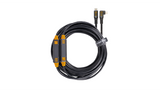 TetherPro USB-C to USB-C, 31 ft. (9.4m), Straight to Right Angle Cable- Black