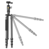 Vanguard - VESTA GO 204CB Carbon Travel tripod with Ball Head