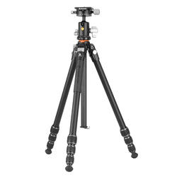 Vanguard - VEO 5 234AB-110S Aluminum Tripod with Dual-Axis Head