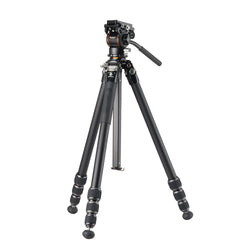 Vanguard - VEO 5 264AV14 Aluminum Tripod with Video Head