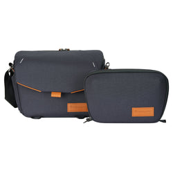 Vanguard VEO CITY S30 Shoulder Bag with Pouch - Navy Blue