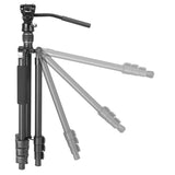 Vanguard - VESTA GO 234 AV10 Aluminum Travel Tripod w/ Counterbalancing Video Head