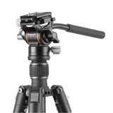 Vanguard - VESTA GO 234 AV10 Aluminum Travel Tripod w/ Counterbalancing Video Head