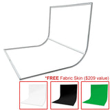 EASIFRAME® Cyclorama Curved Frame + FREE Fabric Skin