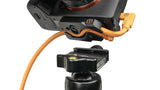 TetherGuard LeverLock & Cable Kit, USB-C to USB-C, 15' (4.6m), Straight to Straight - High-Visibility Orange