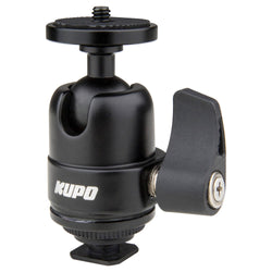 Kupo Ball Head with Hot Shoe Mount