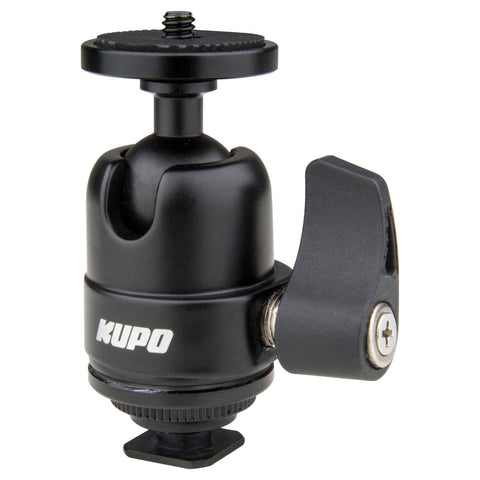 Kupo Ball Head with Hot Shoe Mount