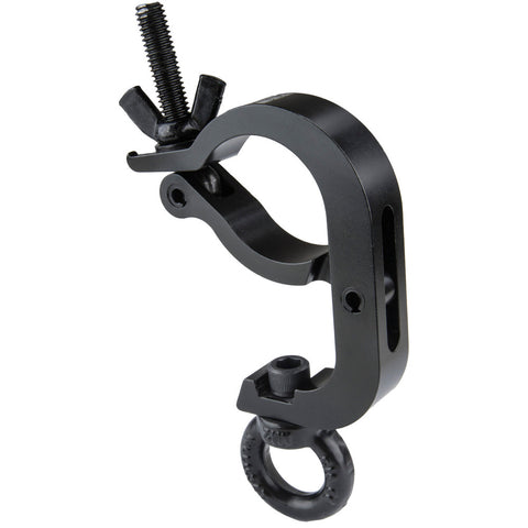 Kupo Slim Hancuff Clamp with Eye Ring Black