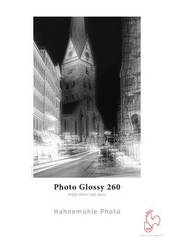 Hahnemuhle - Photo Glossy 260 Paper 8.5" x 11", 25 sheets (Special Order)