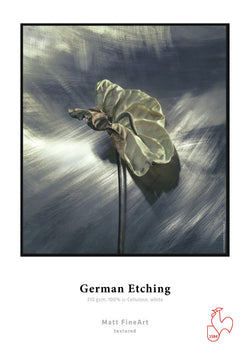 Hahnemuhle - German Etching 310 gsm, 8.5"x11", 25 sheets