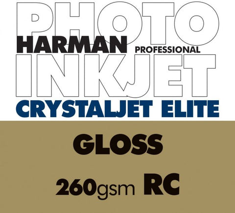 Harman Crystaljet Elite Gloss 8.5"x11", 25 sheets (Special Order)