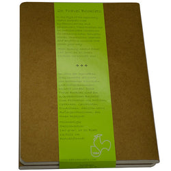 Hahnemuhle - Travel Booklet Large Kraft Cover Pack/2, 13.5 x 21cm
