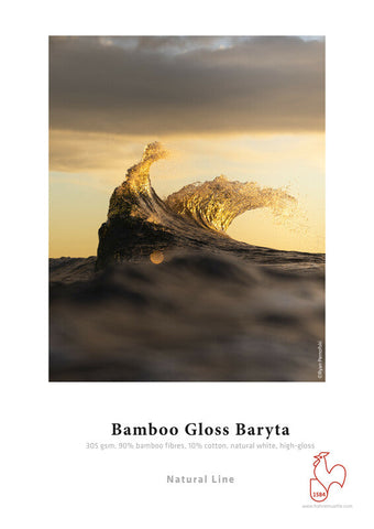 Hahnemuhle Bamboo Gloss Baryta 17x22, 25 sheets